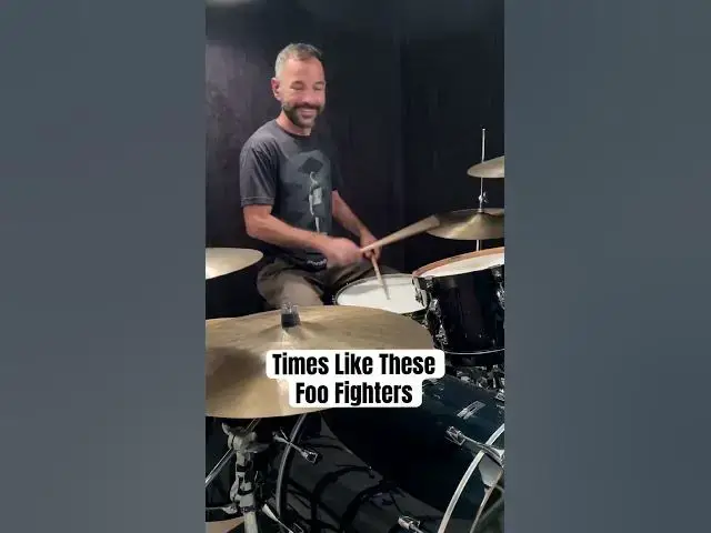 Video thumbnail for “Times Like These” - Foo Fighters | Drum Cover | Drum Lessons | Simpledrummer®