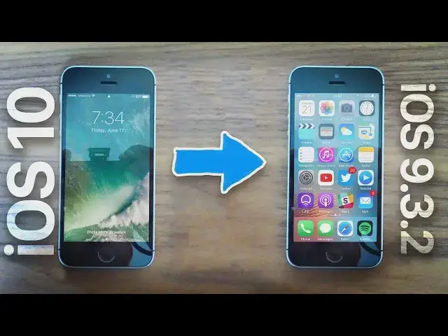 Video thumbnail for Downgrade iOS 10 to iOS 9.3.2 | Quick Tips