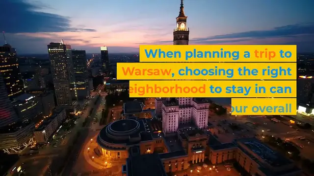 Video thumbnail for Where to stay in Warsaw