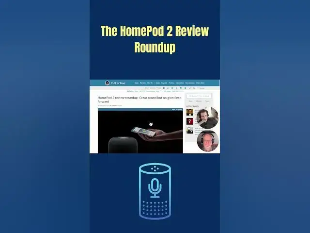 'Video thumbnail for The HomePod 2 is Here'