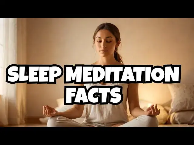 Video thumbnail for Does SLEEP MEDITATION really work? The truth about falling asleep in MINUTES