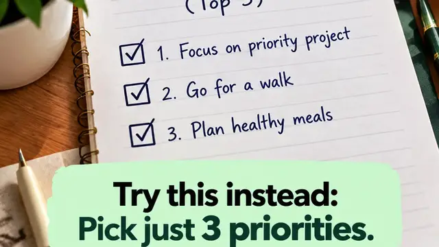 Video thumbnail for Why Your To-Do List Is Making You More Stressed.