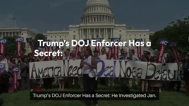 'Video thumbnail for The Emil Bove Controversy – Trump’s DOJ Enforcer Has a Secret | He Investigated Jan. 6 Himself'