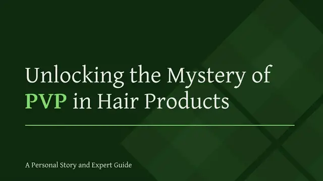 Video thumbnail for Unlocking the Mystery of PVP in Hair Products: A Personal Story and Expert Guide [with Stats and Solutions]