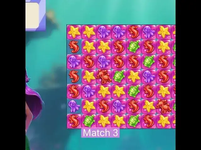 Video thumbnail for Underwater Adventures: Match 3 #browsergame #mobilegames #match3games #arcadegames #mousegames