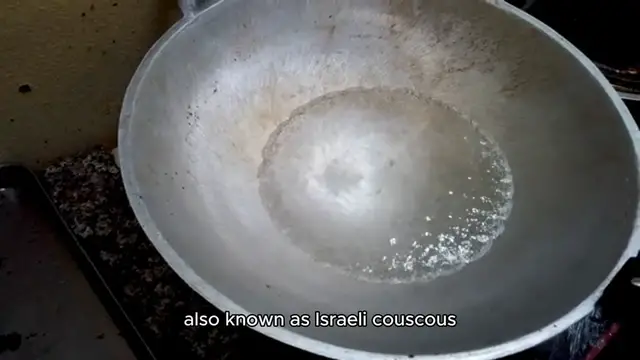 Video thumbnail for pearl couscous recipe