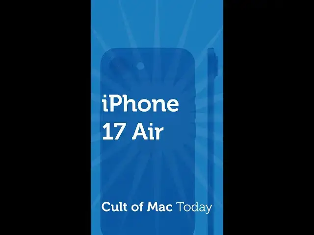 'Video thumbnail for iPhone 17 Air could prioritize thin design over features'