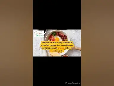 'Video thumbnail for How Nutritious are peanuts? #groundnuts #nutrition #healthyeating'