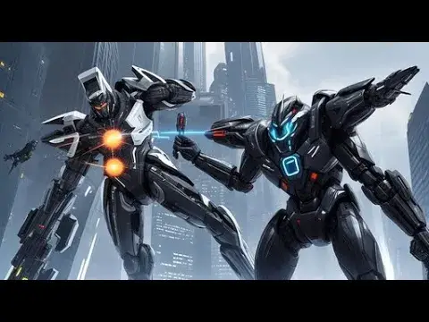 Video thumbnail for Sky scraping robots fighting 3D motion