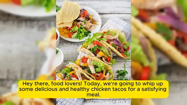 Video thumbnail for Chicken Tacos