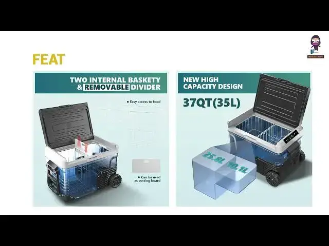 'Video thumbnail for Setup: EUHOMY TWW-35 Dual Temperature 12 Volt Car Refrigerator'