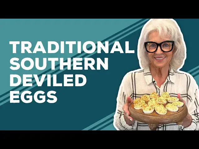 Video thumbnail for Love & Best Dishes: Traditional Southern Deviled Eggs Recipe | Tailgating Week
