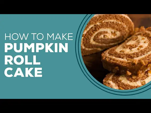 Video thumbnail for Blast from the Past: Pumpkin Roll Cake Recipe | Thanksgiving Pumpkin Dessert Ideas