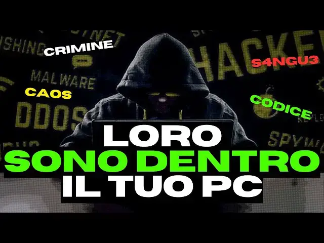 Video thumbnail for Dal FISCHIETTO al RANSOMWARE: L’HACKER Che Ti Sta Già SPIANDO !