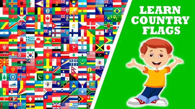 'Video thumbnail for Countries of the world | flag of the world | guess the country | guess the flag | fun with flags'