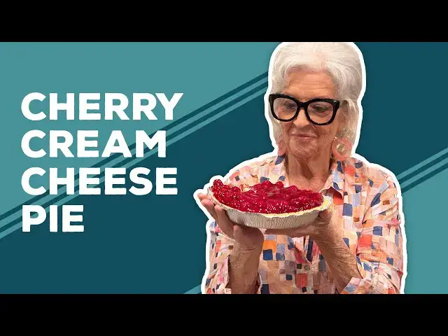 Video thumbnail for Love & Best Dishes: Cherry Cream Cheese Pie Recipe | No Bake Desserts Recipe