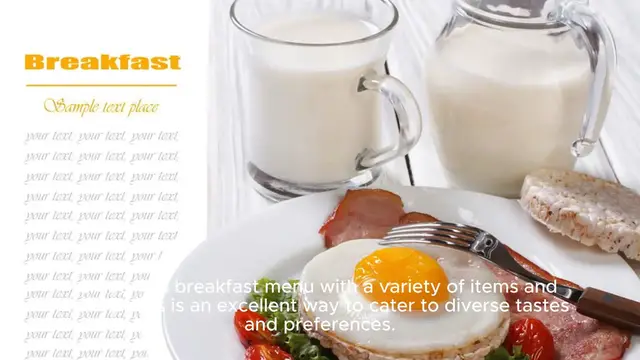 Video thumbnail for breakfast menu Price