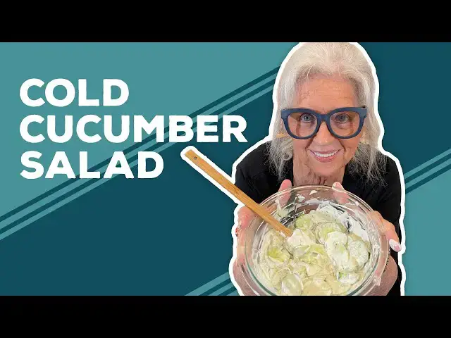 Video thumbnail for Love & Best Dishes: Cold Cucumber Salad Recipe | Summer Salad Ideas
