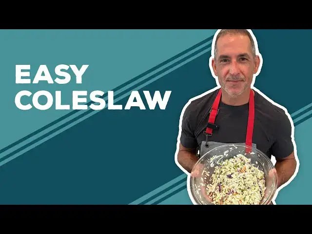 Video thumbnail for Love & Best Dishes: Easy Coleslaw Recipe | How to Make the Best Coleslaw Recipe