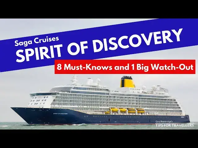 'Video thumbnail for Saga Cruises Spirit of Discovery Ship : 8 Must-Knows And A Key Watch-Out'