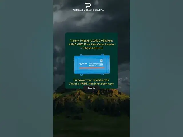 Video thumbnail for Victron Phoenix 12/500 VE.Direct NEMA GFCI Pure Sine Wave Inverter – PIN125010510