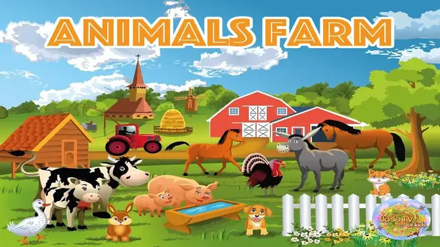 Video thumbnail for Learn Farm animals for kids | Farm Animals Names & Sounds | Vocabulary for kids