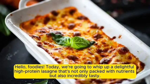 Video thumbnail for _Simple High-Protein Lasagne Recipe