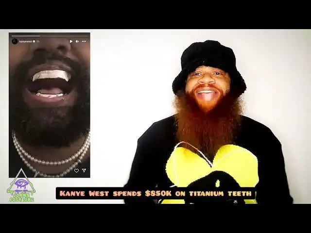 Video thumbnail for Kanye West drops $850K on a titanium grill