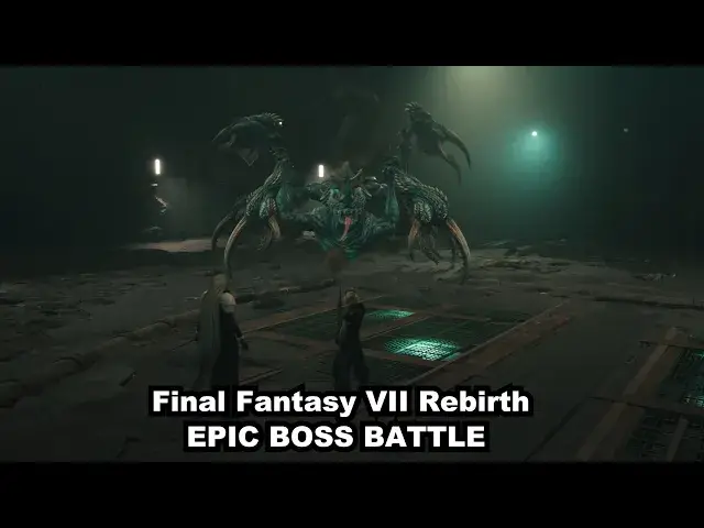 Video thumbnail for Final Fantasy VII Rebirth - Thrilling Boss Fight Scene in 4K