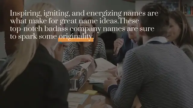 Video thumbnail for 800+ Badass Company Names Ideas to Choose From