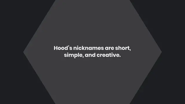 Video thumbnail for 400+ Catchy And Creative Hood Nicknames Ideas