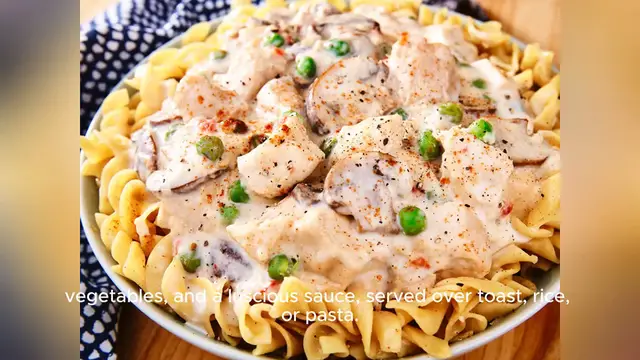 Video thumbnail for chicken a la king recipe