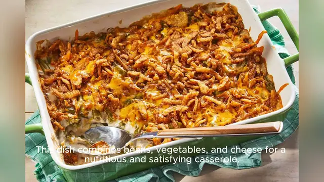 'Video thumbnail for bean casserole recipe'