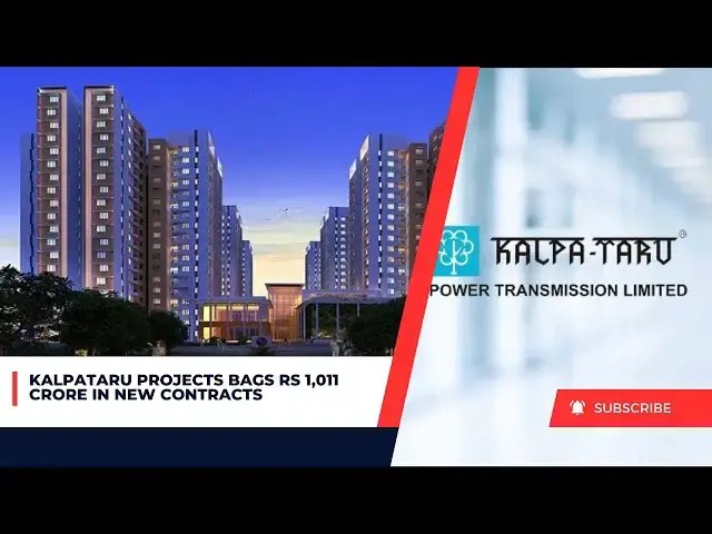 Video thumbnail for Kalpataru Projects Bags Rs 1,011 Crore in New Contracts