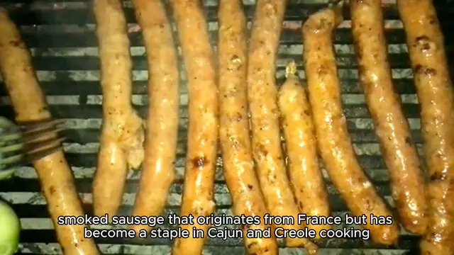 Video thumbnail for andouille sausage recipe