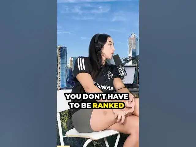 Video thumbnail for What do you think of the state of the ranking system? #mma #podcast #ufc