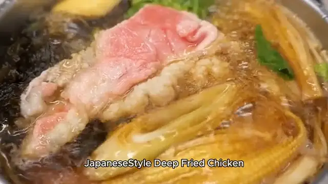 'Video thumbnail for Japanese-Style Deep Fried Chicken'