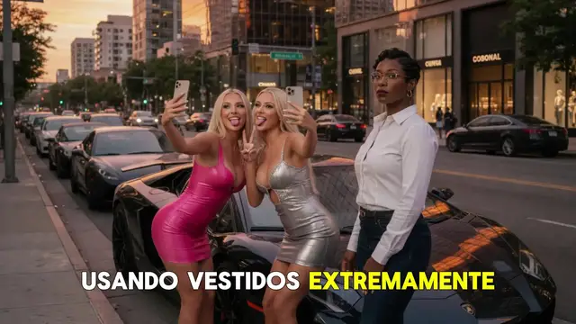 Video thumbnail for DUAS LOIRAS HUMILHARAM A MULHER NEGRA… ATÉ DESCOBRIREM QUE O LAMBORGHINI ERA DELA!