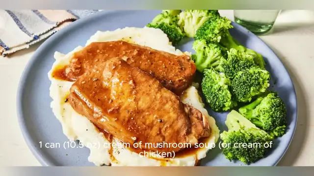 Video thumbnail for pork chops in crockpot recipe