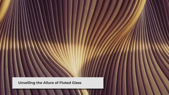 Video thumbnail for The Ultimate Guide to Fluted Glass: A Journey into Elegance