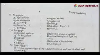 Video thumbnail for 10th Social Science First Revision Question Paper 2019-2020 | Tirunelveli District | Tamil Medium