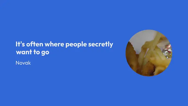 Video thumbnail for "B.J. Novak Dishes on Fast Food Secrets and Nostalgic Favorites in New Roku Special with Chef Tim Hollingsworth"