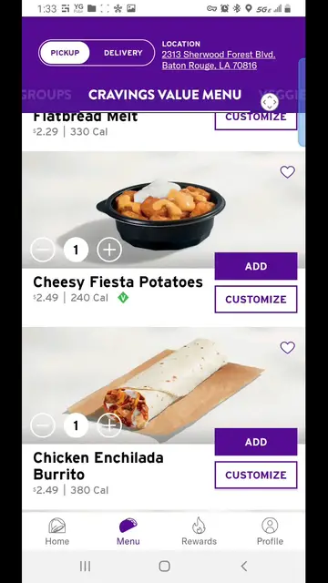 Video thumbnail for Cravings value menu at Tacobell