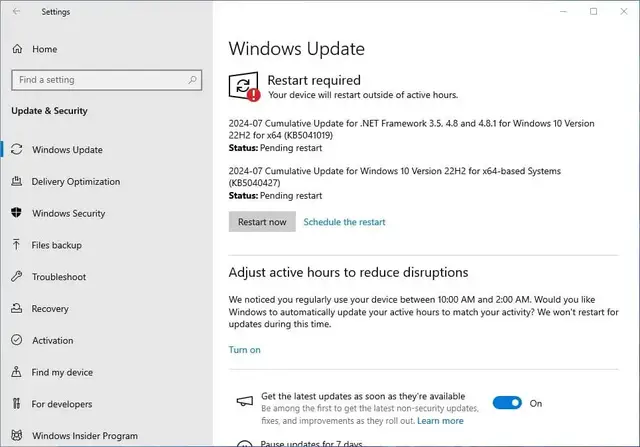 Video thumbnail for Windows 10 KB5040427 July 2024 Patch Tuesday Update Download