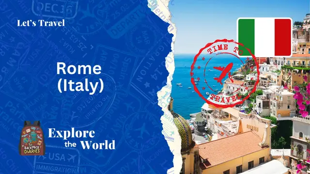Video thumbnail for Let's travel to Rome (Italy) | The Backpack Diaries