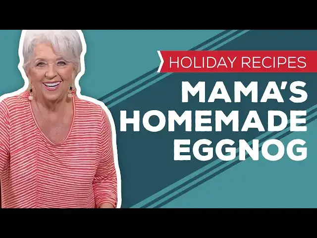 Video thumbnail for Holiday Recipes: Mama's Eggnog Recipe