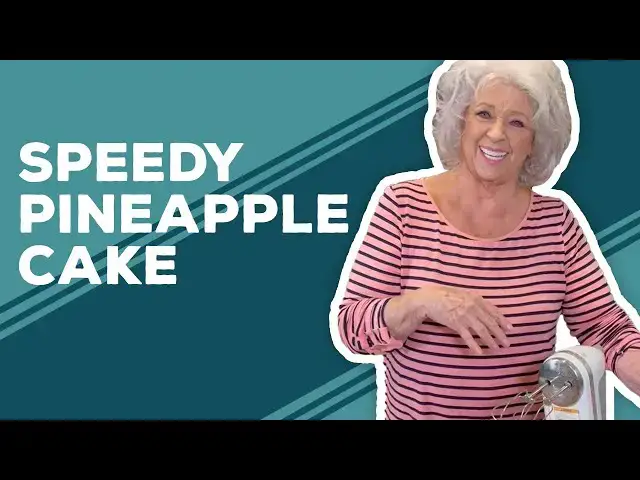Video thumbnail for Love & Best Dishes: Speedy Pineapple Cake Recipe