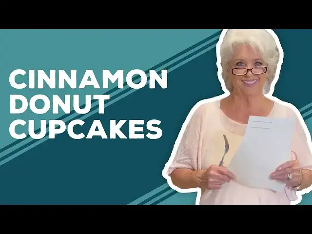 Video thumbnail for Love & Best Dishes: Cinnamon Donut Cupcakes Recipe