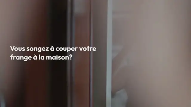 Video thumbnail for Etape par étape pour couper la frange à la maison