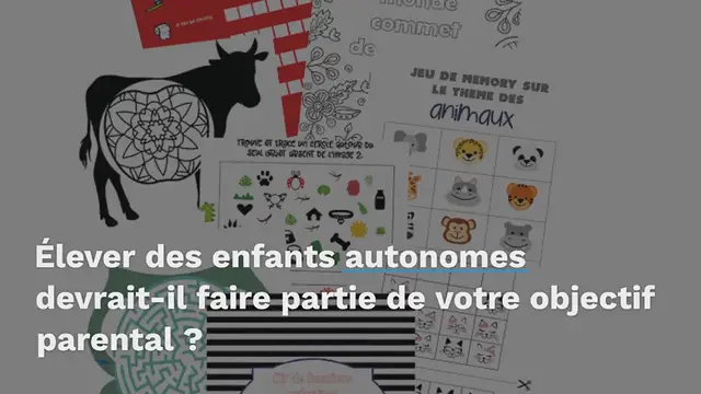 Video thumbnail for 10 conseils pour élever des enfants autonomes, responsables et heureux, selon la science